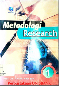 Image of METODOLOGI RESEARCH JILID I