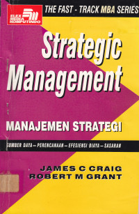 Image of STRATEGIC MANAGEMENT THE FAST TRACK MBA SERIES