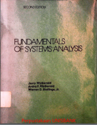 Image of FUNDAMENTALS OF SYSYTEMS ANALYSIS