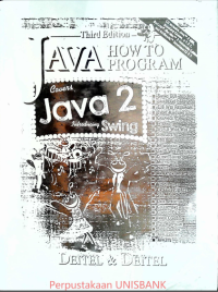 Image of JAVA  HOW TO PROGRAM