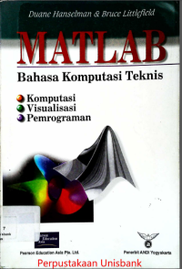 Image of MATLAB BAHASA KOMPUTASI TEKNIS