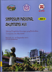 Image of SIMPOSIUM NASIONAL AKUNTANSI XVI MANADO, SESI 2