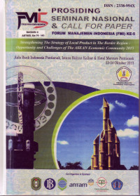 Image of PROSIDING SEMINAR NASIONAL & CALL FOR PAPER (FORUM MANAJEMEN INDONESIA (FMI) KE-5), BAGIAN II
