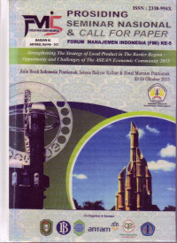 Image of PROSIDING SEMINAR NASIONAL & CALL FOR PAPER (FORUM MANAJEMEN INDONESIA (FMI) KE-5), BAGIAN III