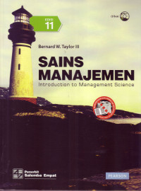 Image of SAINS MANAJEMEN: INTRODUCTION TO MANAGEMENT SCIENCE, EDISI 11
