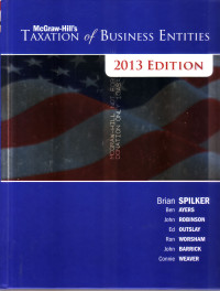 Image of TAXATION OF BUSINESS ENTITIES, 2013 EDITION