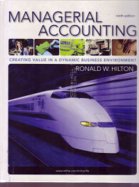 Image of MANAGERIAL ACCOUNTING: CREATING VALUE IN DYNAMIC BUSINESS ENVIRONTMENT, 9th EDITION