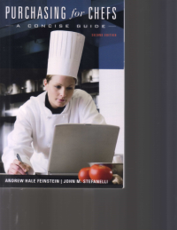 Image of PURCHASING FOR CHEFS: A CONCISE GUIDE, SECOND EDITION