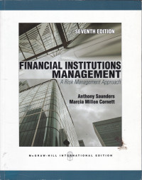 Image of FINANCIAL INSTITUTIONS MANGEMENT: A RISK MANAGEMENT APPROACH