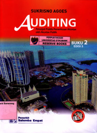 Image of AUDITING: PETUNJUK PRAKTIS PEMERIKSAAN AKUNTAN OLEH AKUNTAN PUBLIK, JILID II, EDISI 5