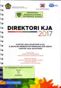 Image of DIREKTORI KJA 2017: KANTOR JASA AKUNTANSI (KJA) & AKUNTAN BEREGISTER PEMEGANG IZIN USAHA KANTOR JASA AKUNTANSI