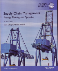 Image of SUPPLY CHAIN MANAGEMENT: STRATEGY, PLANNING AND OPERATION, 6 ED.