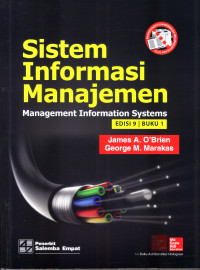 Image of SISTEM INFORMASI MANAJEMEN : MANAGEMENT INFORMATION SYSTEMS EDISI 9 BUKU 1