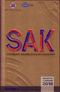 Image of SAK STANDAR AKUNTANSI KEUANGAN EFEKTIF PER 1 JANUARI 2018