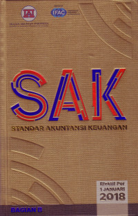 Image of SAK STANDAR AKUNTANSI KEUANGAN EFEKTIF PER 1 JANUARI 2018