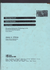 Image of MANAGEMENT INFORMATION SYSTEMS: MANAGING INFORMATION TECHNOLOGY IN THE INTERNETWORKED ENTERPRISE