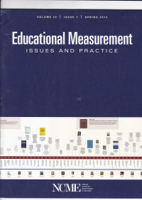 Image of EDUCATIONAL MEASUREMENT: ISSUES AND PRACTICE