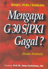 Image of MENGAPA G30S/ PKI GAGAL?