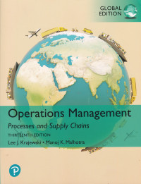 Image of OPERATIONS MANAGEMENT: PROCESSES AND SUPPLY CHAINS
