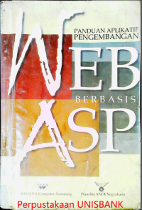 Image of PANDUAN APLIKATIF PENGEMBANGAN WEB BERBASIS ASP