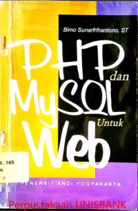 Image of PHP DAN MYSQL UNTUK WEB