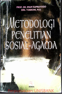 Image of METODOLOGI PENELITIAN SOSIAL-AGAMA