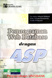 Image of PEMROGRAMAN WEB DATABASE dengan ASP