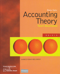 Image of ACCOUNTING THEORY : TEORI AKUNTANSI, EDISI 5,BUKU SATU