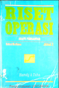 Image of RISET OPERASI : SUATU PENGANTAR JILID 2