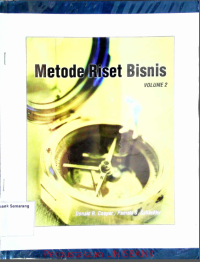 Image of METODE RISET BISNIS VOLUME 2 EDISI SEMBILAN