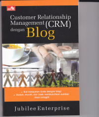 Image of CUSTOMER RELATIONSHIP MANAGEMENT (CRM) DENGAN BLOG