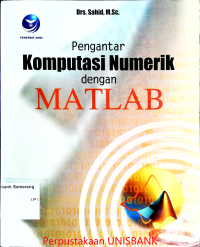 Image of PENGANTAR KOMPUTASI NUMERIK DENGAN MATLAB