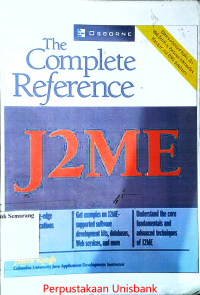 Image of THE COMPLETE REFERENCE J2ME