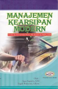 Image of MANAJEMEN KEARSIPAN MODERN