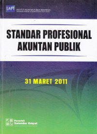 Image of STANDAR PROFESIONAL AKUNTAN PUBLIK