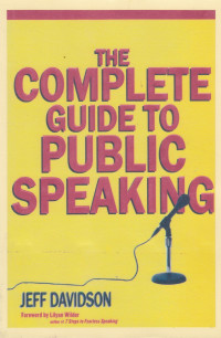 Image of THE COMPLETE GUIDE TO PUBLIC SPEAKING