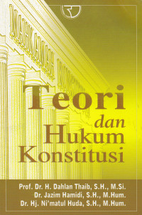 Image of TEORI DAN HUKUM KONSTITUSI