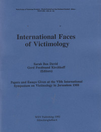 Image of INTERNATIONAL FACES OF VICTIMOLOGY