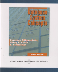 Image of DATABASE SYSTEM CONCEPTS, SIXTH EDITION