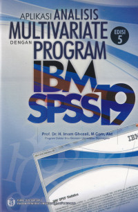 Image of APLIKASI ANALISIS MULTIVARIATE DENGAN PROGRAM IBM SPSS 19, EDISI 5
