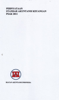 Image of PERNYATAAN STANDAR AKUNTANSI KEUANGAN PSAK 2011