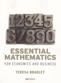 Image of ESSENTIAL MATHEMATICS FOR ECONOMICS AND BUSINESS