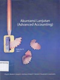 Image of AKUNTANSI LANJUTAN (ADVANCED ACCOUNTING), EDISI 9, JILID I