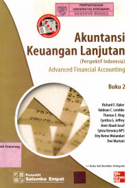 Image of AKUNTANSI KEUANGAN LANJUTAN (PERSPEKTIF INDONESIA): ADVANCED FINANCIAL ACCOUNTING, BUKU II