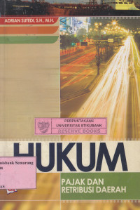 Image of HUKUM PAJAK DAN RETRIBUSI DAERAH