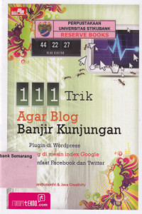 Image of 111 TRIK AGAR BLOG BANJIR KUNJUNGAN