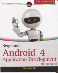 Image of BEGINNING ANDROID 4 APPLICATION DEVELOPMENT