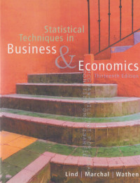 Image of STATISTICAL TECHNIQUES IN BUSINESS & ECONOMICS,13 ED.
