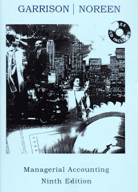 Image of MANAGERIAL ACCOUNTING,9 ED.