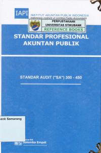 Image of STANDAR PROFESIONAL AKUNTAN PUBLIK: STANDART AUDIT(